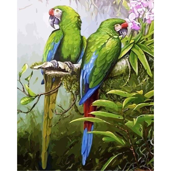 Green Parrots