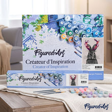 Load image into Gallery viewer, paint by numbers | Pretty Rabbit | animals easy rabbits | FiguredArt