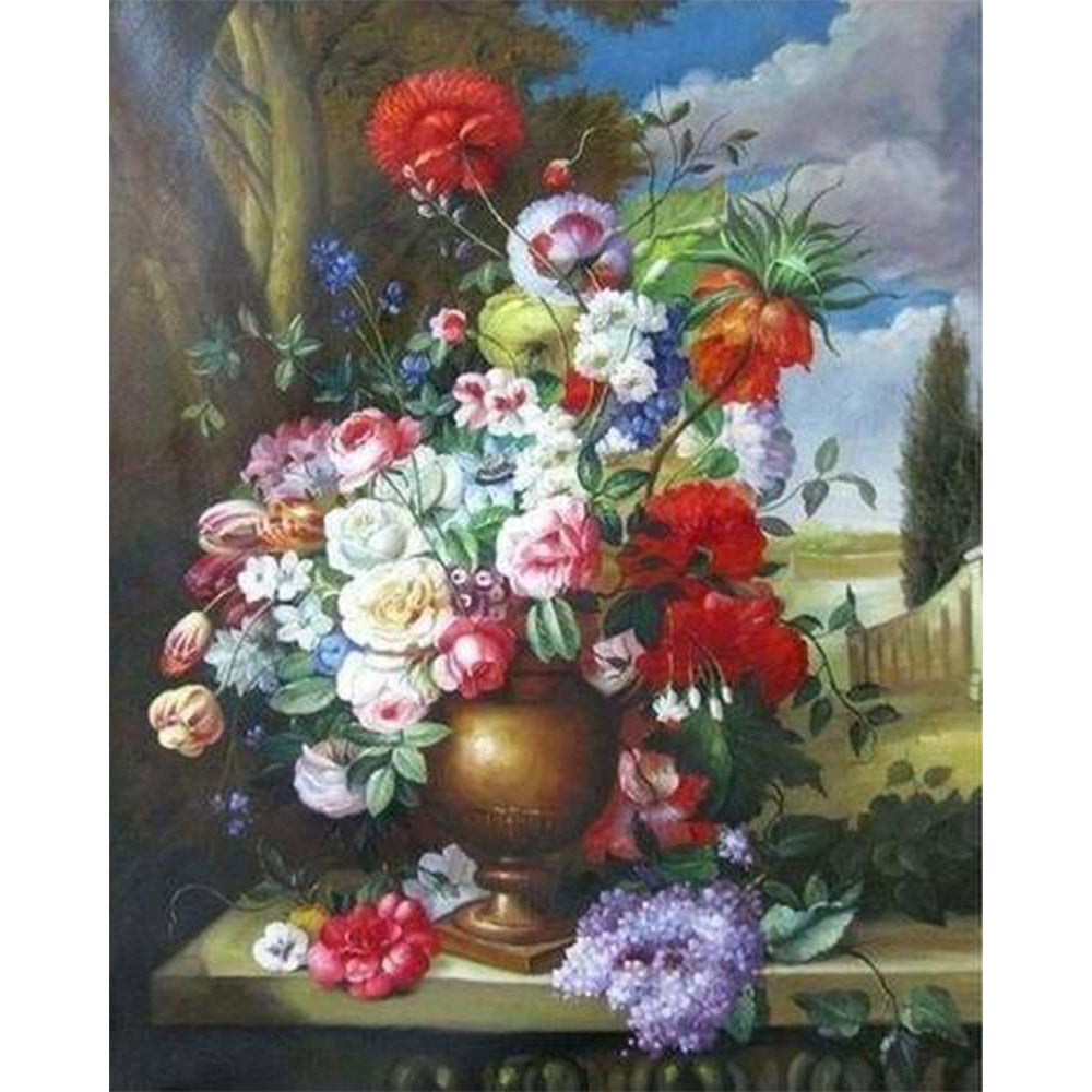 paint by numbers | European Classic Flowers | advanced flowers | FiguredArt