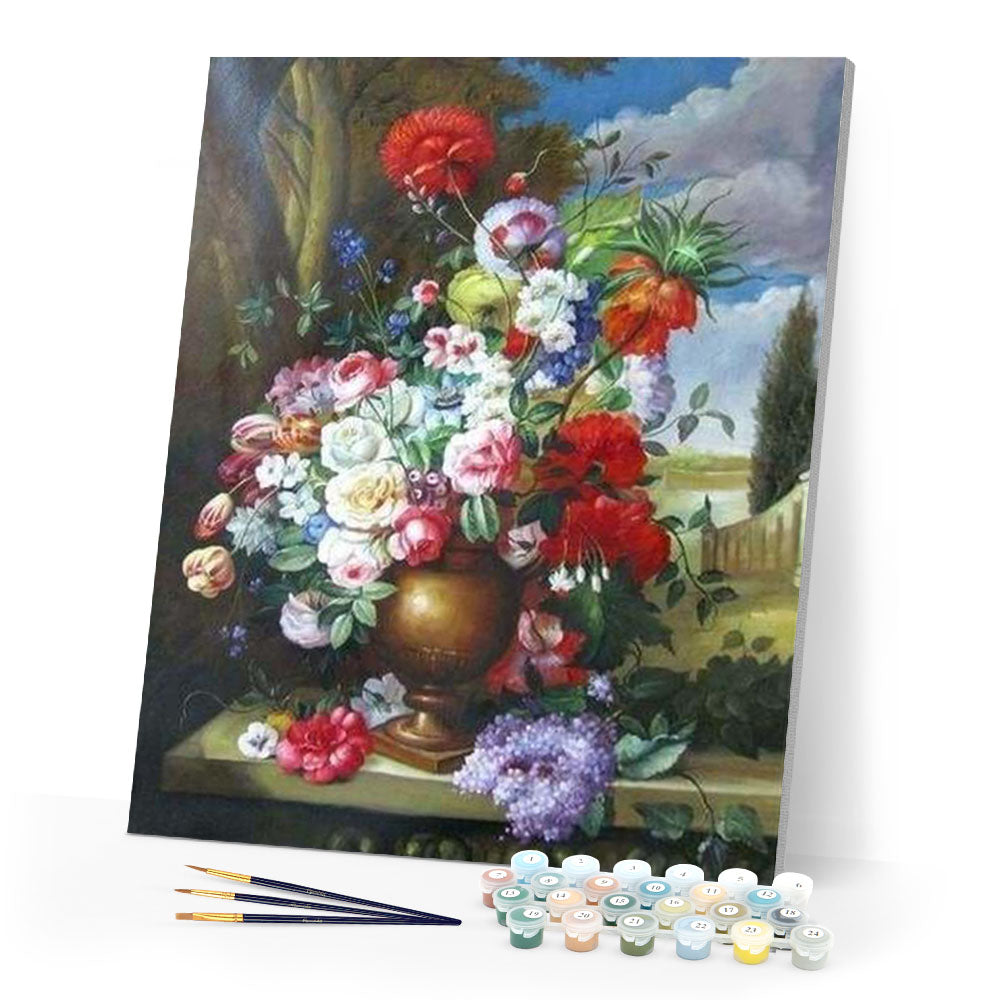 paint by numbers | European Classic Flowers | advanced flowers | FiguredArt