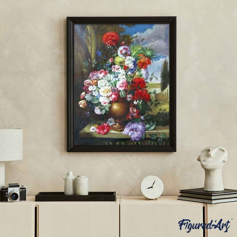 paint by numbers | European Classic Flowers | advanced flowers | FiguredArt