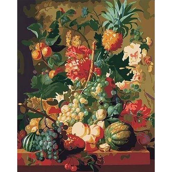 paint by numbers | Fruits on the Table | flowers intermediate | FiguredArt