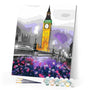 paint by numbers | Big Ben Garden | cities intermediate | FiguredArt