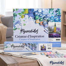Load image into Gallery viewer, paint by numbers | Big Ben Garden | cities intermediate | FiguredArt