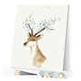 paint by numbers | Gray Deer | animals deer easy | FiguredArt
