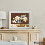 paint by numbers | Fragrant Lily | easy flowers | FiguredArt