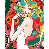 paint by numbers | Asian Pop Art | easy portrait world | FiguredArt