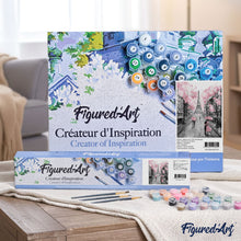 Load image into Gallery viewer, paint by numbers | Eiffel Tower and Pink Touch | cities easy | FiguredArt