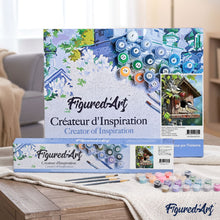 Load image into Gallery viewer, paint by numbers | Bird House | animals birds intermediate | FiguredArt