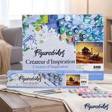 Load image into Gallery viewer, paint by numbers | Horses in Mississippi Ranch | animals easy landscapes | FiguredArt
