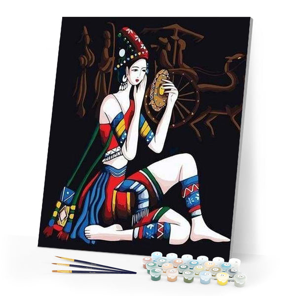paint by numbers | Asian Beauty | easy world | FiguredArt