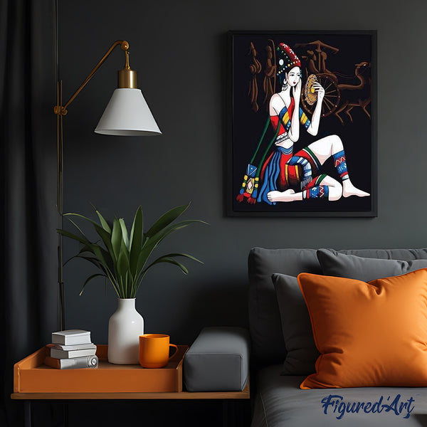 paint by numbers | Asian Beauty | easy world | FiguredArt