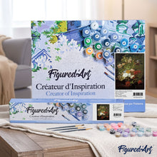 Load image into Gallery viewer, paint by numbers | Jar with Flowers | advanced flowers | FiguredArt
