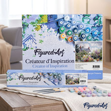 Load image into Gallery viewer, paint by numbers | Quiet neighbourhood | advanced landscapes | FiguredArt