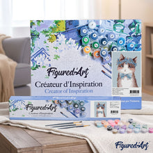 Load image into Gallery viewer, paint by numbers | Mrs. Cat | animals cats easy | FiguredArt