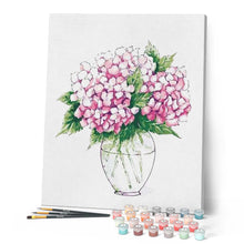 Load image into Gallery viewer, paint by numbers | Vase and Flowers | easy flowers | FiguredArt