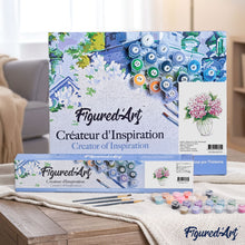 Load image into Gallery viewer, paint by numbers | Vase and Flowers | easy flowers | FiguredArt