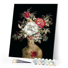 Load image into Gallery viewer, Woman and Explosion of Flowers
