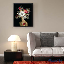 Load image into Gallery viewer, Woman and Explosion of Flowers