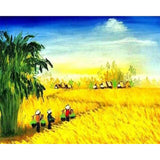paint by numbers | Summer in the Fields | advanced landscapes | FiguredArt