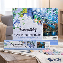 Load image into Gallery viewer, paint by numbers | Full Moon Night | advanced romance | FiguredArt