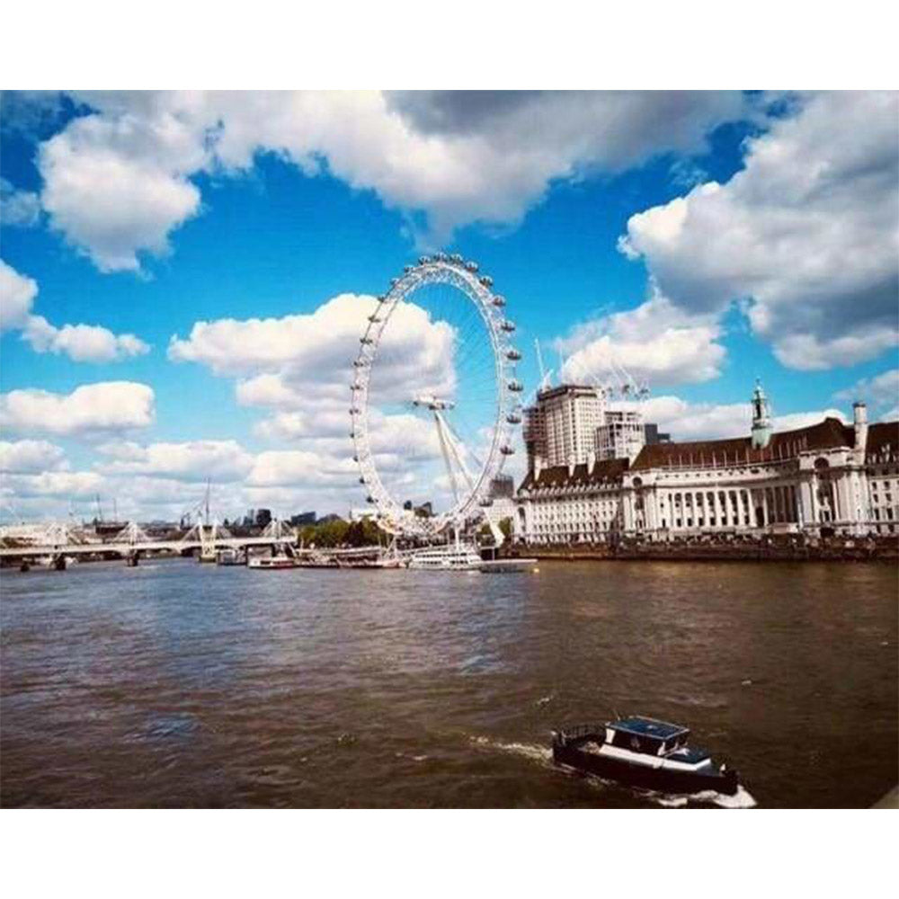 paint by numbers | London Great Wheel | advanced cities | FiguredArt