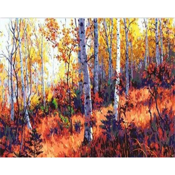 paint by numbers | Spring Forest | advanced landscapes | FiguredArt