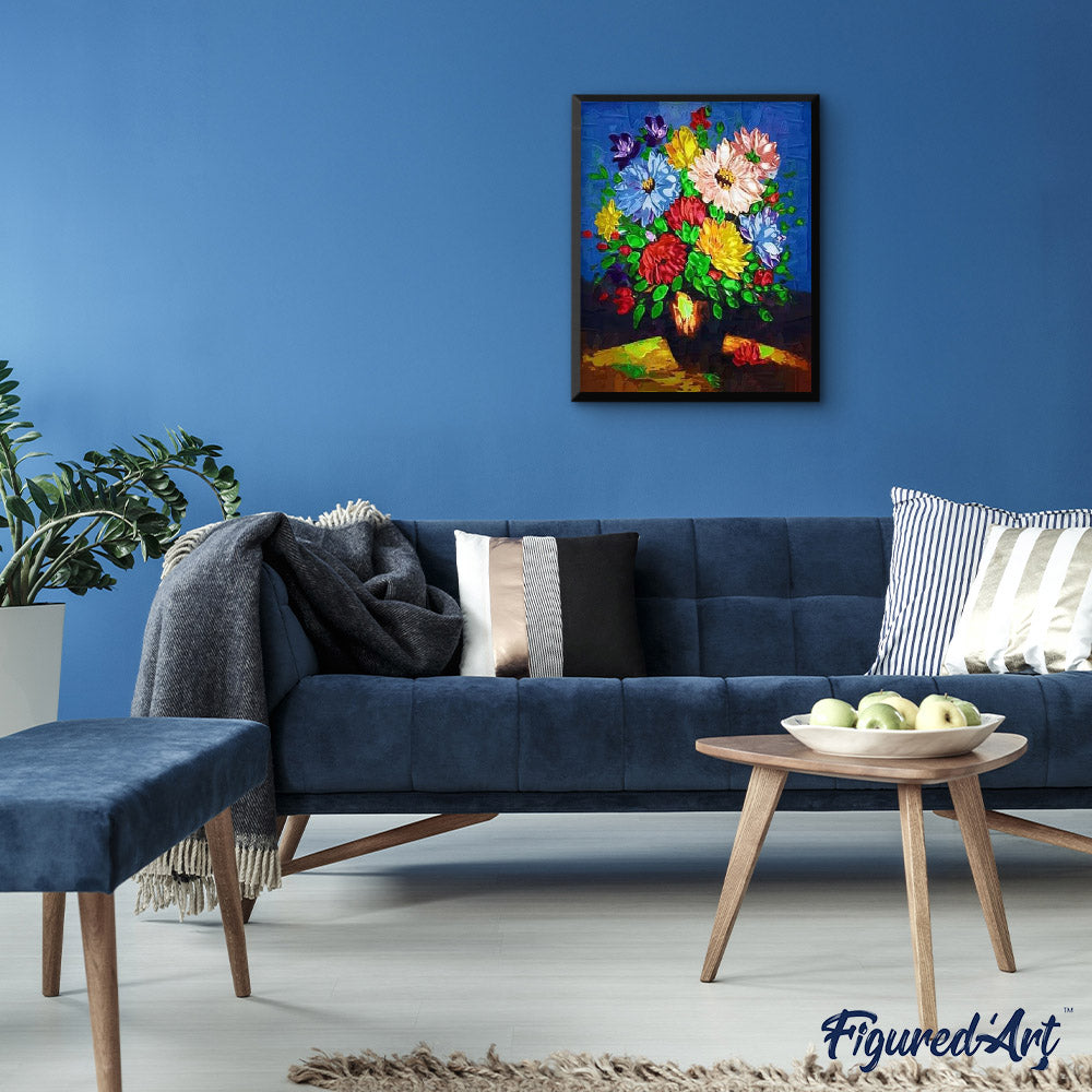 paint by numbers | Pretty Flowers | advanced flowers | FiguredArt