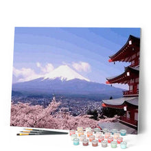 Load image into Gallery viewer, paint by numbers | Japan Mountain | advanced landscapes | FiguredArt