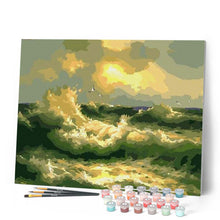 Load image into Gallery viewer, paint by numbers | Stormy Sea | easy landscapes | FiguredArt