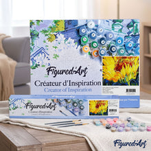 Load image into Gallery viewer, paint by numbers | Yellow Sunflowers | easy flowers | FiguredArt
