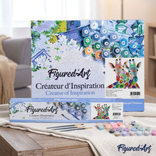 Load image into Gallery viewer, paint by numbers | Couple of Giraffes | animals easy Pop Art | FiguredArt