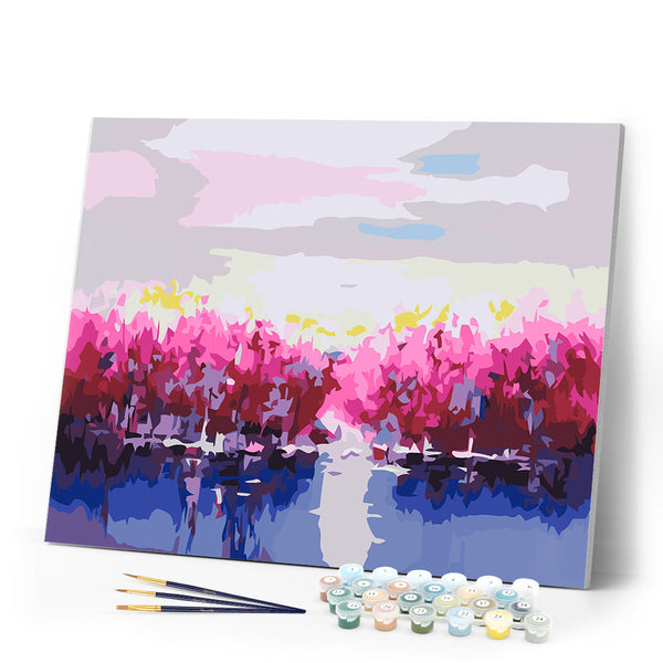 paint by numbers | Spring Season | advanced landscapes | FiguredArt