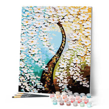 Load image into Gallery viewer, paint by numbers | Vertical version Money Tree | advanced trees | FiguredArt