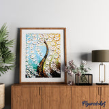 paint by numbers | Vertical version Money Tree | advanced trees | FiguredArt
