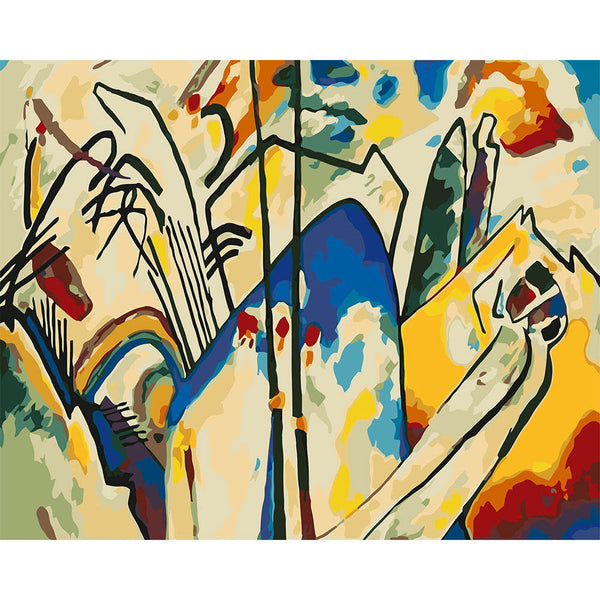 paint by numbers | Color Butterfly | abstract advanced | FiguredArt