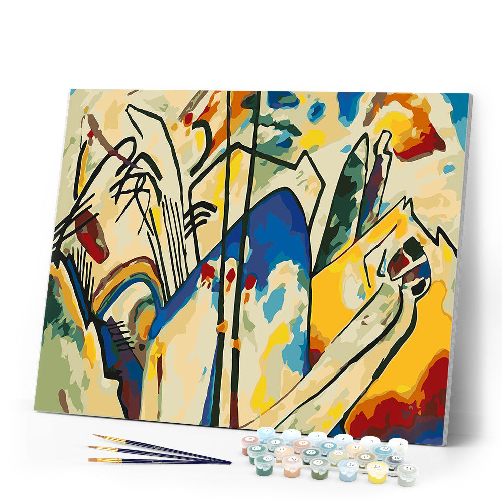 paint by numbers | Color Butterfly | abstract advanced | FiguredArt