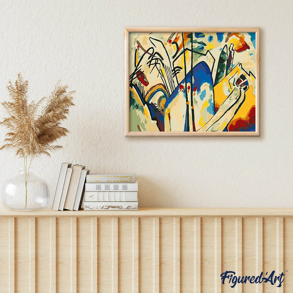 paint by numbers | Color Butterfly | abstract advanced | FiguredArt