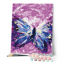 Load image into Gallery viewer, paint by numbers | Abstract splendor | animals butterflies intermediate | FiguredArt
