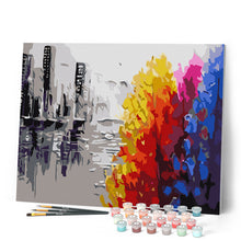 Load image into Gallery viewer, paint by numbers | City with Colors | cities intermediate | FiguredArt