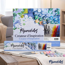 Load image into Gallery viewer, paint by numbers | City with Colors | cities intermediate | FiguredArt