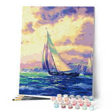 Load image into Gallery viewer, paint by numbers | Navigation | easy ships and boats | FiguredArt