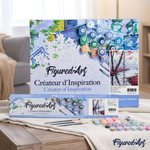 Load image into Gallery viewer, paint by numbers | Red Maple Leaves | easy landscapes | FiguredArt