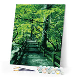 paint by numbers | Corridor Trees | advanced landscapes trees | FiguredArt