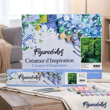 Load image into Gallery viewer, paint by numbers | Corridor Trees | advanced landscapes trees | FiguredArt