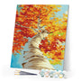 paint by numbers | Poplar In Autumn | easy landscapes | FiguredArt