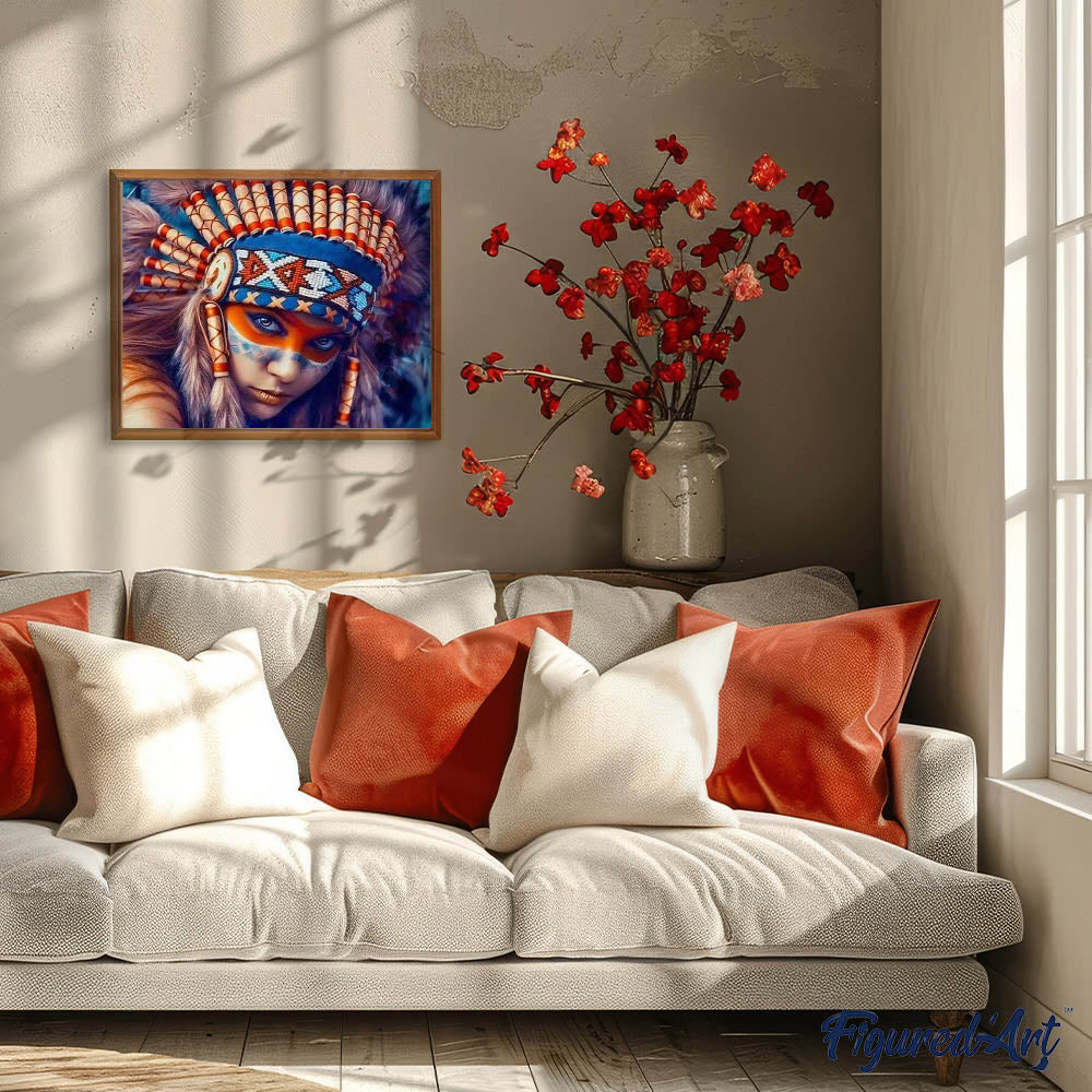 paint by numbers | Indian Look | advanced world | FiguredArt