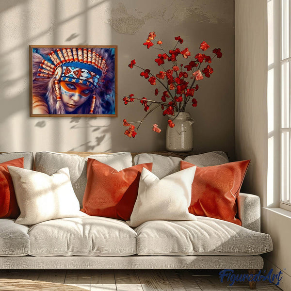 paint by numbers | Indian Look | advanced world | FiguredArt