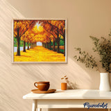 paint by numbers | Trees and Sunshine | advanced landscapes | FiguredArt