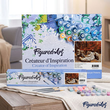 Load image into Gallery viewer, paint by numbers | Women and fierce animals | advanced animals bears lions tigers | FiguredArt